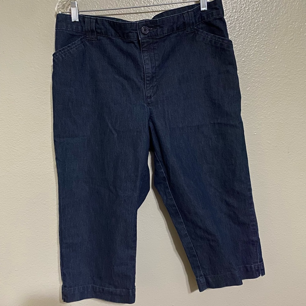 Jean Material Capris
